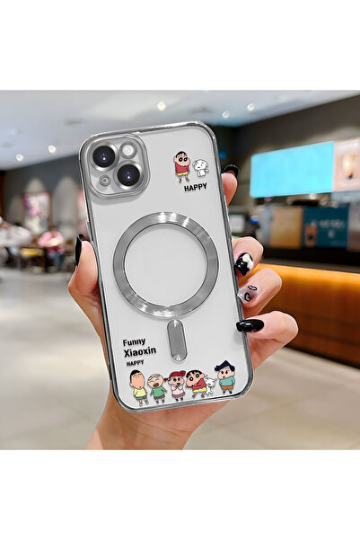 Hontinga حافظة هاتف لاسلكية من السيليكون الناعم الشفاف متوافقة مع هاتف iPhone...