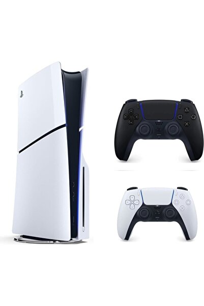 Sony Playstation 5 slim Cdli versiyon + 2.kol Dualsense Siyah ( İthalatçı Gar...