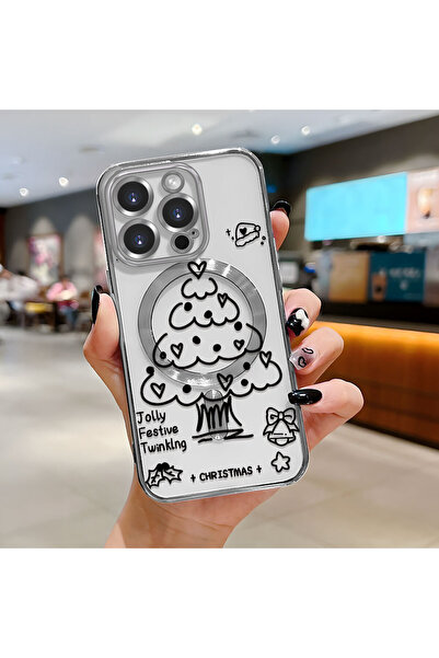 Hontinga حافظة هاتف لاسلكية من السيليكون الناعم الشفاف متوافقة مع هاتف iPhone...