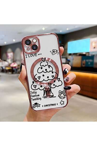 Hontinga حافظة هاتف لاسلكية من السيليكون الناعم الشفاف متوافقة مع هاتف iPhone...