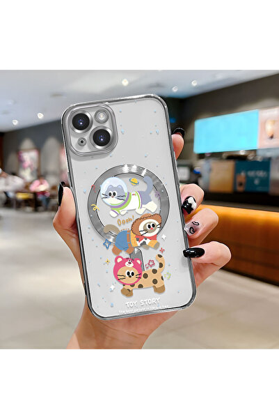 Hontinga حافظة هاتف لاسلكية من السيليكون الناعم الشفاف متوافقة مع هاتف iPhone...