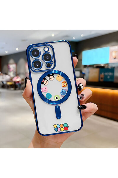 Hontinga iPhone 16 Pro Compatible Transparent Soft Silicone Magsafe Wireless ...