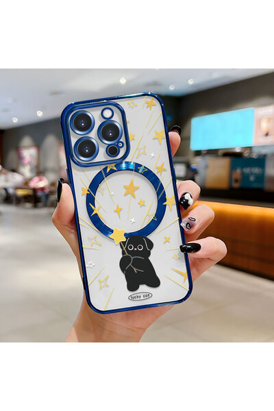 Hontinga iPhone 16 Pro Compatible Transparent Soft Silicone Magsafe Wireless ...