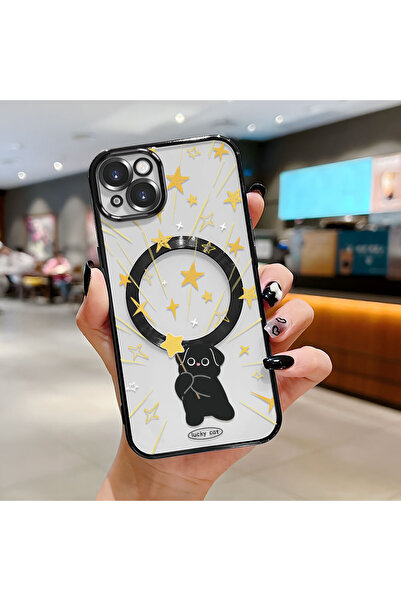 Hontinga حافظة لاسلكية من السيليكون الناعم الشفاف متوافقة مع هاتف iPhone 14 P...