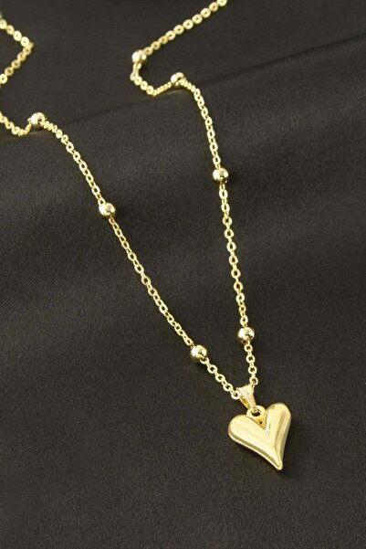Bijuteri Net قلادة على شكل قلب