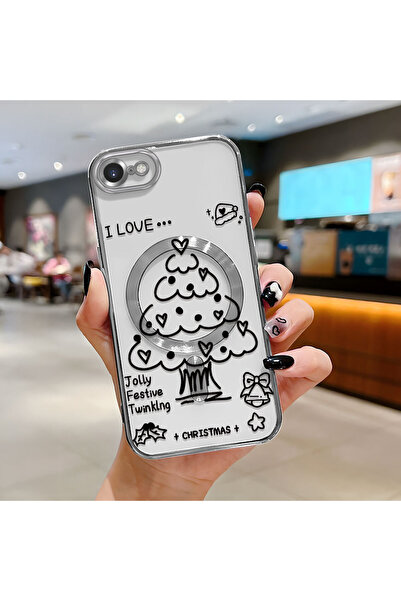 Hontinga حافظة هاتف لاسلكية من السيليكون الناعم الشفاف متوافقة مع هاتف iPhone...