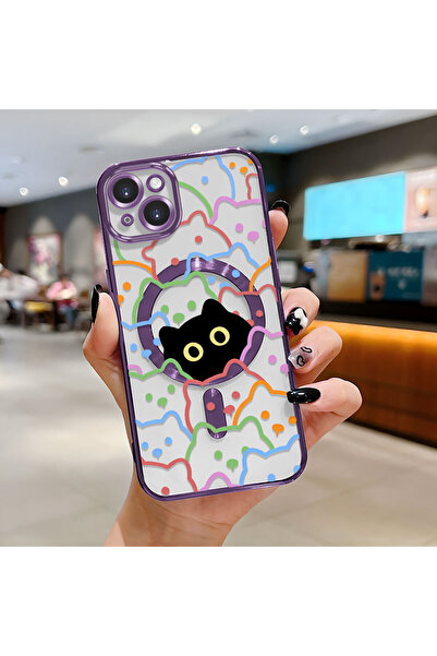 Hontinga حافظة هاتف لاسلكية من السيليكون الناعم الشفاف متوافقة مع هاتف iPhone...