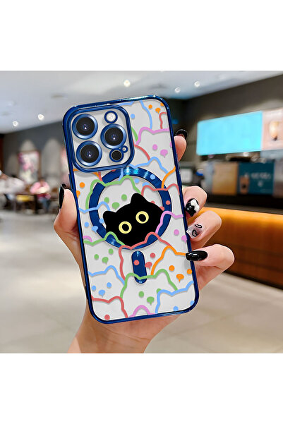 Hontinga iPhone 16 Pro Compatible Transparent Soft Silicone Magsafe Wireless ...