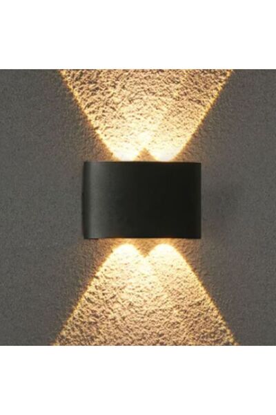 Luxera Lighting APLICA LED PERETE LUMARO 4W 280LM 3000K NEGRU 120*78*40MM