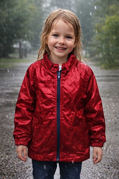 GHAND معطف لامع للأطفال البنات والأولاد مظهر جلدي جيب بسحاب موديل موسمي جاكيت...