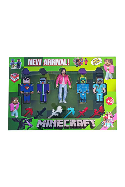 Brother Toys 15 Parça Minecraft Özel Seri Film Karakterleri Garrett Garrison ...