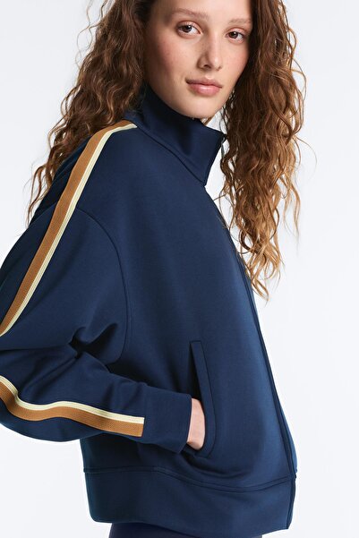 Oysho Yan şeritli twill ceket