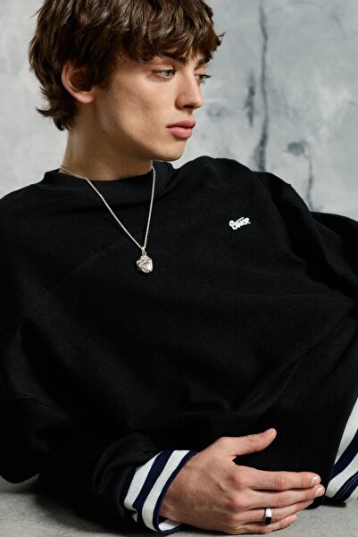 Pull & Bear STWD bisiklet yaka sweatshirt