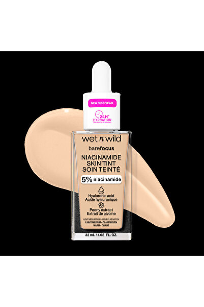 WET N WİLD Bare Focus Niacinamide Skin Tint | Light Medium Sand