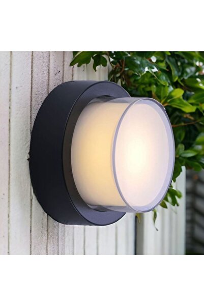 Luxera Lighting Outdoor LED wall light, Ø160mm, 12W=75W, 3000K, warm light, 1...