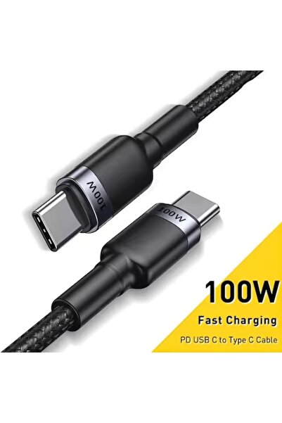 Circuit4Life USB Type C to Type C Fast Charging Cable, 100W PD Red 1M