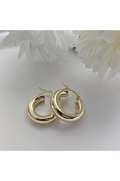 Mercan Halka küpe çelik