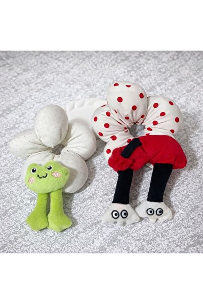 EMKSHOP Cute Friends Double Figured Hair Clip Set (Large Size)