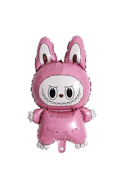 Ropet Balon folie Labubu, 30 cm, Roz
