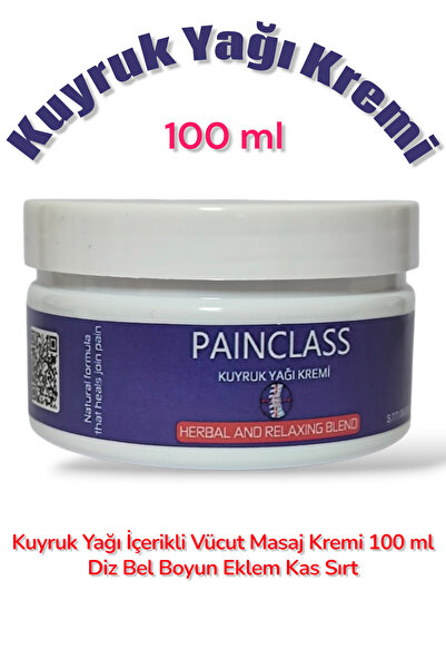 ULFİSU COSMETİCO كريم زيت الذيل من بانيكلاس 100 مل - كريم تدليك للركبة والخصر...