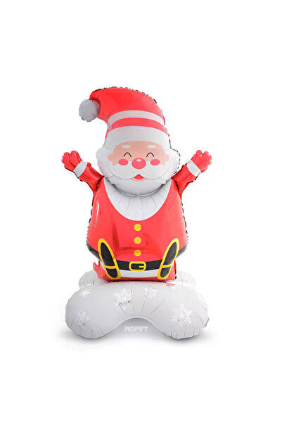 Ropet Santa Claus on Feet Foil Balloon, 145cm
