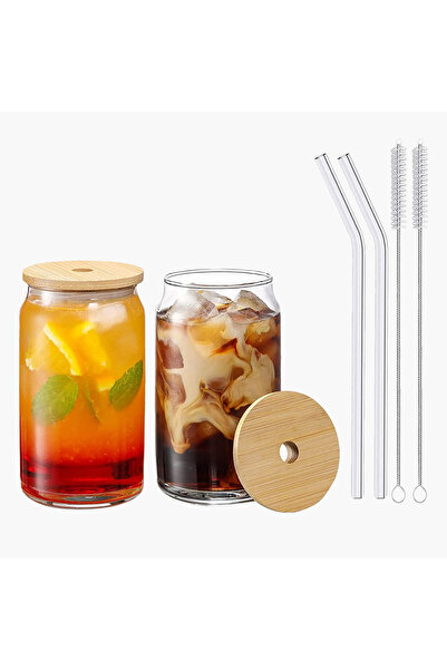 Home Box طقم زين مكون من قطعتين من مرطبان زجاجي على شكل علبة مصنوع من زجاج ال...