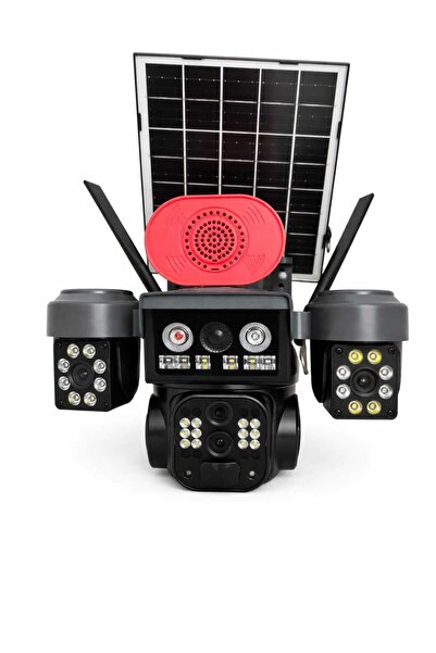 AVENİR S-463X 10X Optik Zoom 4G Sim Kartlı Solar Güvenlik Kamerası Gece Görüş...