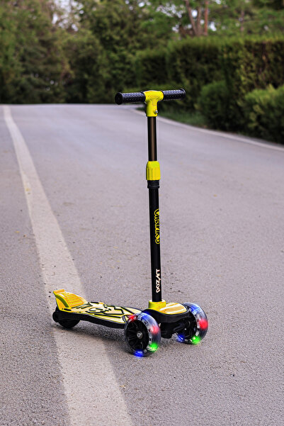 Empressco Scooter Chanky Kalın ve Led Işıklı 3teker Güçlü Fren 100kğ Kapasite...
