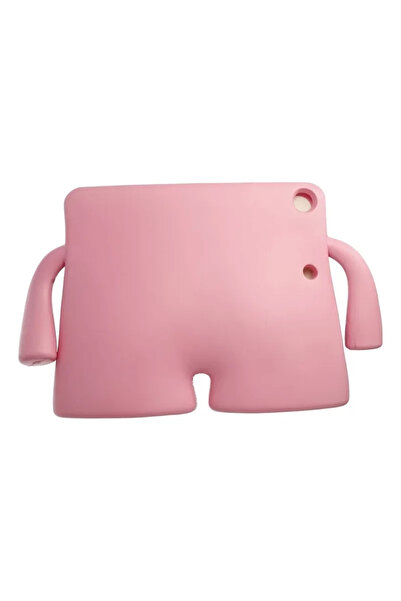 Epilons حافظة جالاكسي تاب A9 بشخصية من السيليكون - وردي