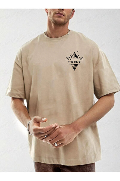 SUNFREE GEOMETRIJSKA PLANINARSKA MAJICA B Štampano B okrugla kragna O Oversiz...