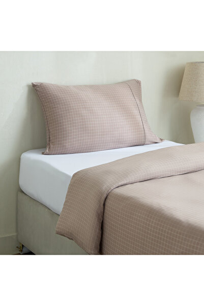 Home Box Ferum 2-Piece Microfiber Single Duvet Quilt Cover Set - 135x200 cm