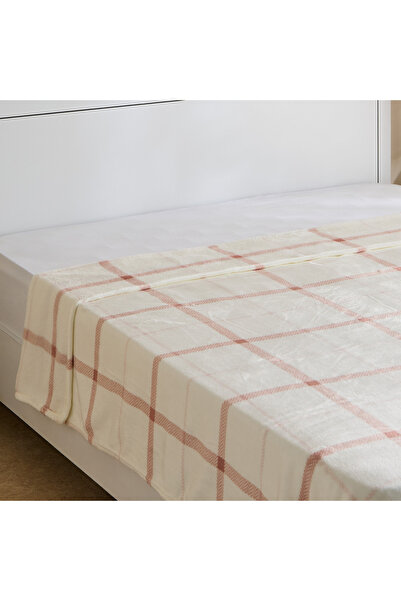 Home Box Matrix Malbork Printed Flannel Queen Blanket - 200x220 cm
