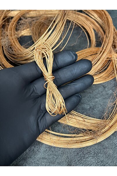 Mos Tespih 4 Metre Kalın Sert Dayanıklı Kahverengi Tesbih İpi Takı İpliği