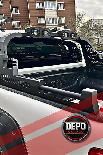 DEPO GARAGE Ssangyong Grand Musso Tam Uyumlu Lazer Kesim Led Işıklı Rollbar