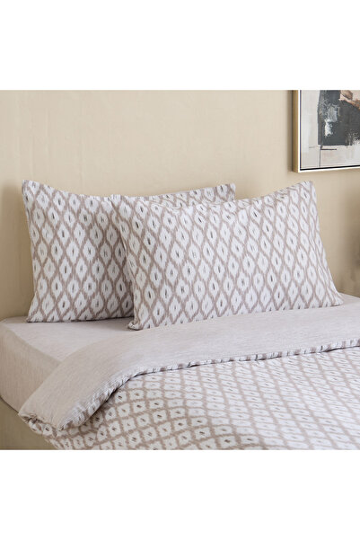 Home Box Aurora Zapta 3-Piece Printed Cotton Twin Duvet/Quilt Cover Set - 150...