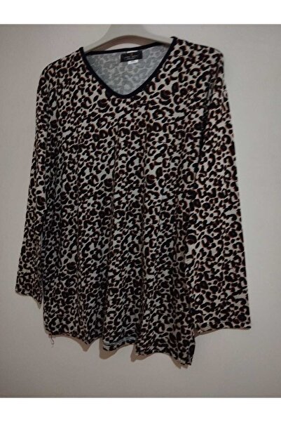 anne moda ankara Full Summer Long Sleeve 95% Viscose Anti-Sweat Blouse