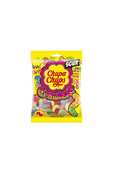 Chupa Chups Chupa Chup Crawlers 90g,(12X4Packs)