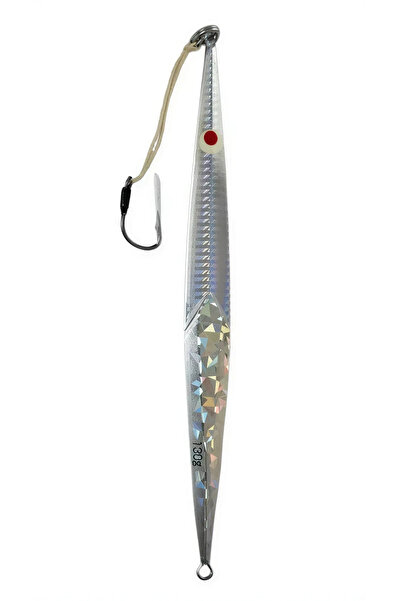 Slider Metal Jig 21,5CM 130GR Parlak Jig Balık Yemi