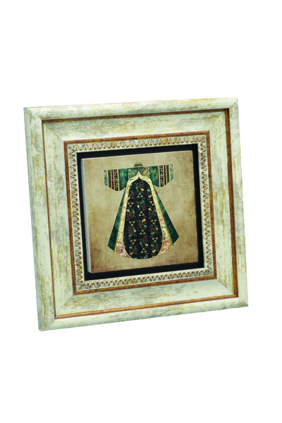 Sadrazam Καφτάν Οθωμανικού Παλατιού με τύπωμα Πίνακας Φυσικών Λίθων 20Χ20ΚΡΤ-82