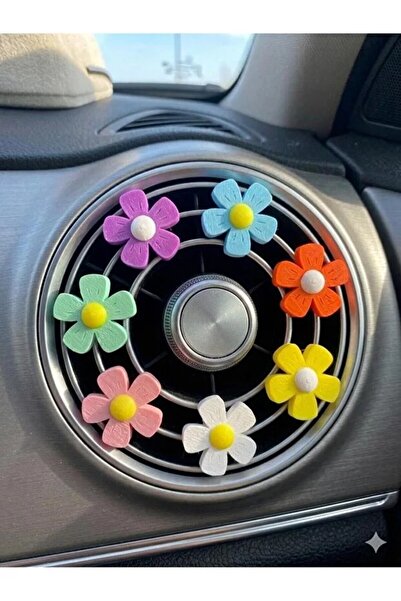 Mbois Otomobil Klima Süsü Papatya Araç Içi Aksesuar Dekor 1 ADET