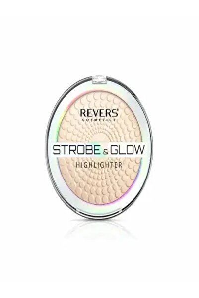 Revers cosmetics Revers Powder Highlighter, Strobe and Glow, No 03, Champagne