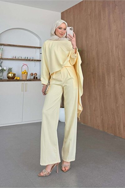 Şulemoda Giyim Lena Pantsuit Yellow