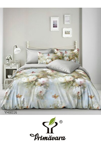 Sky Home 6 Piece Duvet Cover Set Set – Satin Deluxe – Double Bed – Premium Qu...