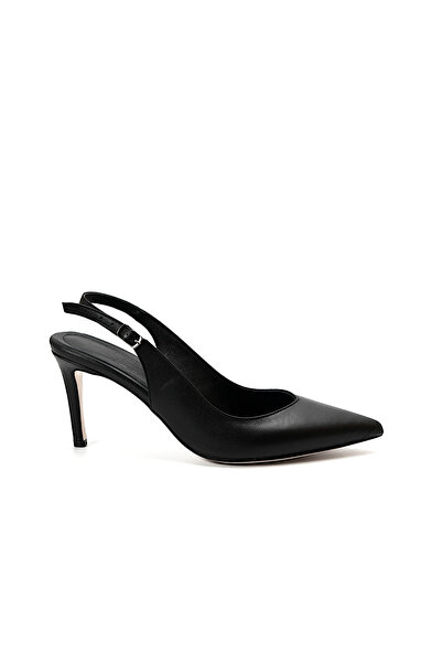 Beety D112 Black & Beige Stiletto Heel U Women's Stiletto Shoes