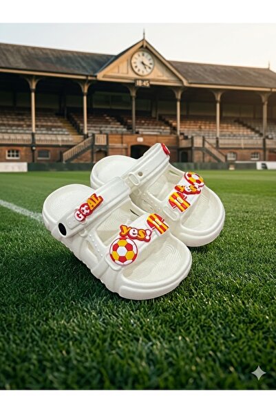 Behtah Kundura Boy's Open-Fronted Cross Jibbitz Decorated Gift Set with Close...