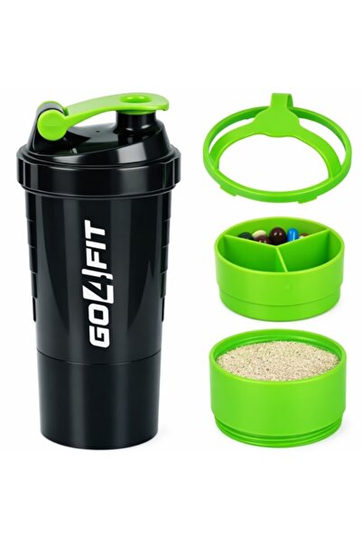GO4FIT Shaker, BPA-free plastic, 600 ml for preparing protein drinks