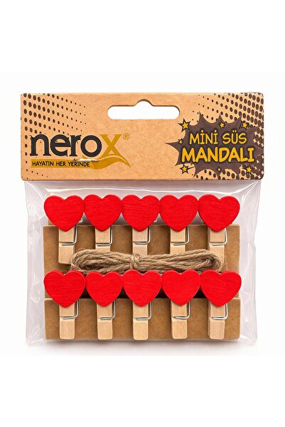 shop Heart Patterned Mini Ornament Peg - Photo and Decoration Peg