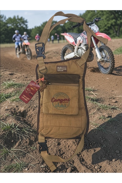 Old Cotton Vintage Shabby Cotton Design Motor Treekking Waist Leg Daily Large...