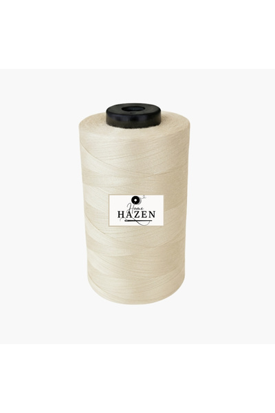 Hazen Home Ecru Color Size 120 Sewing Thread 5000 Meters