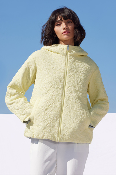 Madzerini Women's jacket LERIA K55-254, wax yellow